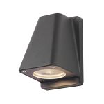 SLV LED Wall Light WallyX Black | IP44 - GU10