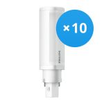 Multipack 10x Philips Corepro PL-C LED 4.5W 475lm - 830 Warm White | Replaces 13W