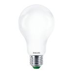 Philips MASTER LED Bulb Ultra Efficient E27 Pear Frosted 7.3W 1535lm - 840 Cool White | Replaces 100W