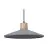 Ledvance Decor Concrete/Steel/Wood Pendant 320 Dark Grey | Suitable for E27