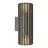 Nordlux Aludra Wall Light Aluminium Anthracite Up & Down | Suitable for 2x E27