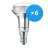 Multipack 6x Philips Corepro LED Spot E14 R50 1.4W 105lm 36D - 827 Extra Warm White | Replaces 25W