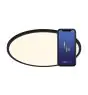 Nordlux Oja Smart 29 Ceiling Light Metal Black 15W 1600lm - 827-865 Tunable White | 294mm - Wifi and Bluetooth Dimmable