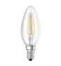 Osram Classic LED E14 Candle Filament Clear 5W 470lm - 827 Extra Warm White | Dimmable - Replaces 40W