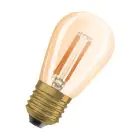 Osram Vintage 1906 LED E27 Edison Filament Gold 4.8W 360lm - 822 Extra Warm White | Dimmable - Replaces 40W