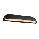Nordlux Front 36 Wall Light Metal Black 12W 850lm - 830 Warm White