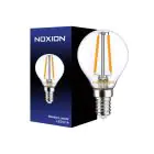 Noxion Lucent LED E14 Ball Filament Clear 2.5W 250lm - 827 Extra Warm White | Replaces 25W