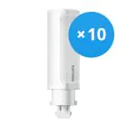 Multipack 10x Philips Corepro PL-C LED 4.5W 475lm - 830 Warm White | Replaces 13W