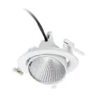 Philips LED Spot Greenspace Accent Elbow Aluminium White 31W 3900lm 36D - 930 Warm White | 163mm - IP20 - Best Colour Rendering - Dali Dimmable